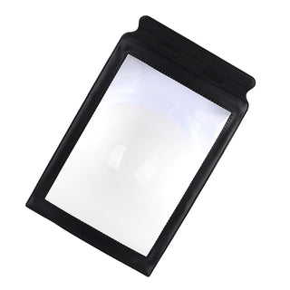 A4 Full Page 3x Magnifier Sheet LARGE Magnifying Glass Book Reading Aid PVC Lens