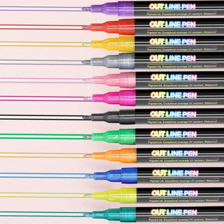 24 Colors Markers