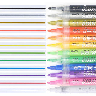 24 Colors Markers