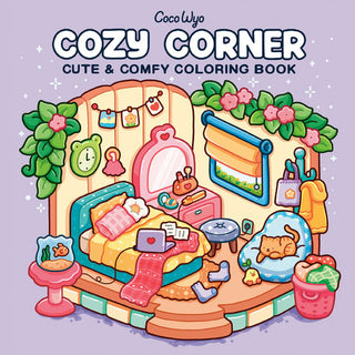 cozy corner colouring book