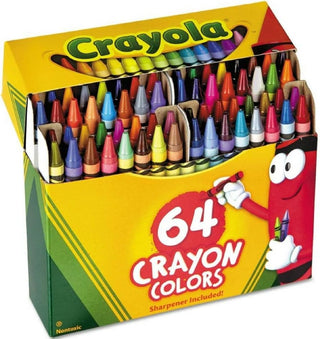 colouring crayons