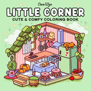 cozy corner colouring book